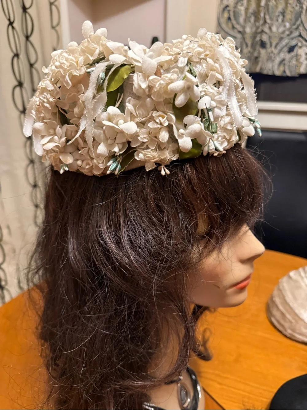 Vintage Milbrae Exclusives Hat Boho Floral Feel Elegant
